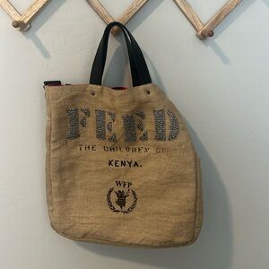 FEED Kenya ARTISAN BAG Metallic Beaded Kenya